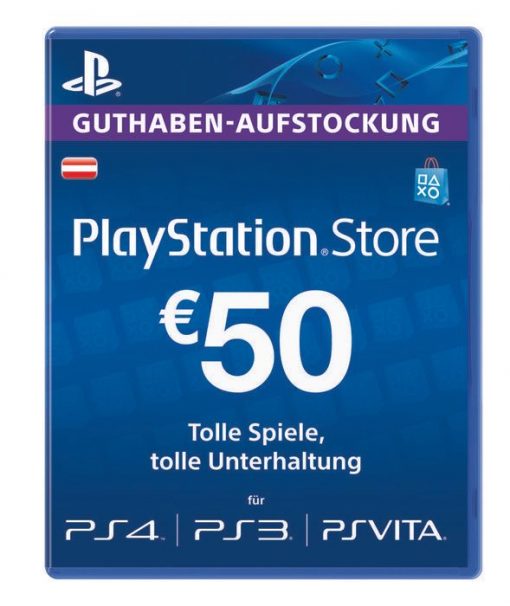 Buy PlayStation Network (PSN) Card - 50 EUR (Austria) (PlayStation Network)