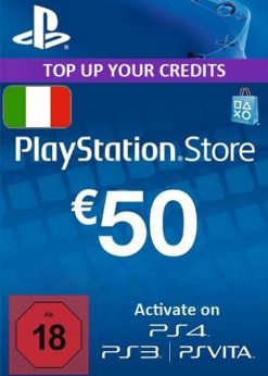 Buy PlayStation Network (PSN) Card - 50 EUR (Italy) (PlayStation Network)