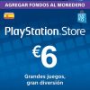 Купить карту PlayStation Network (PSN) - 6 EUR (Испания) (PlayStation Network)
