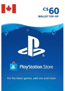 Buy PlayStation Network (PSN) Card - 60 CAD (CANADA) (PlayStation Network)
