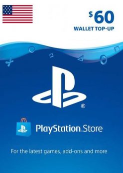 Buy PlayStation Network (PSN) Card - 60 USD (USA) (PlayStation Network)