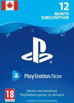 Buy PlayStation Now - 12 Month Subscription (Canada) (PlayStation Network)