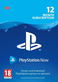 Buy PlayStation Now 12 Month Subscription (UK) (PlayStation Network)