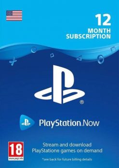 Buy PlayStation Now - 12 Month Subscription (USA) (PlayStation Network)