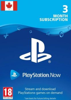Buy PlayStation Now - 3 Month Subscription (Canada) (PlayStation Network)
