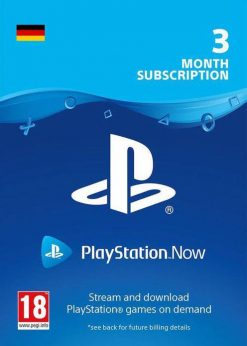 Buy PlayStation Now 3 Month Subscription (Germany) (PlayStation Network)