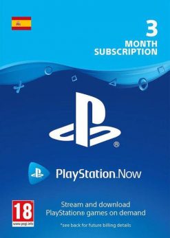 Купить подписку PlayStation Now на 3 месяца (Испания) (PlayStation Network)