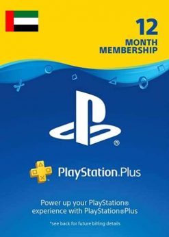 Buy PlayStation Plus - 12 Month Subscription (UAE) (PlayStation Network)