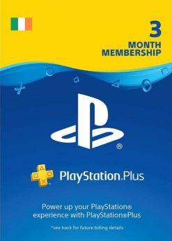 Buy PlayStation Plus - 3 Month Subscription (Ireland) (PlayStation Network)
