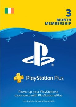Купить PlayStation Plus - подписка на 3 месяца (Ирландия) (PlayStation Network)
