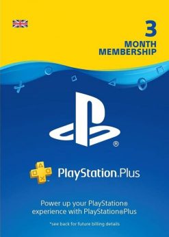 Купить PlayStation Plus - подписка на 3 месяца (Великобритания) (PlayStation Network)
