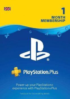 Купить PlayStation Plus (PS+) - подписка на 1 месяц (Великобритания) (PlayStation Network)