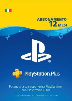 Buy PlayStation Plus (PS+) - 12 Month Subscription (Italy) (PlayStation Network)