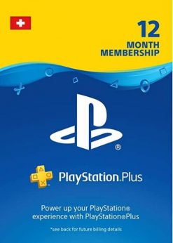 Buy PlayStation Plus (PS+) - 12 Month Subscription (Switzerland) (PlayStation Network)