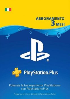 Buy PlayStation Plus (PS+) - 3 Month Subscription (Italy) (PlayStation Network)