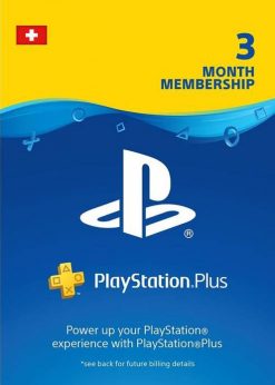 Купить PlayStation Plus (PS+) - подписка на 3 месяца (Швейцария) (PlayStation Network)