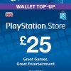 Купить сетевую карту Playstation Network Card - £25 (PS Vita/PS3/PS4) (PlayStation Network)