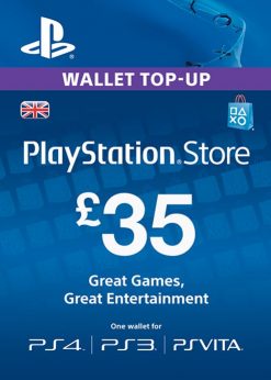Buy Playstation Network Card - £35 (PS Vita/PS3/PS4) (PlayStation Network)