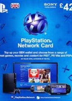 Buy Playstation Network Card - £42 (PS Vita/PS3/PS4) (PlayStation Network)