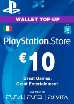 Buy Playstation Network (PSN) Card - 10 EUR (Italy) (PlayStation Network)