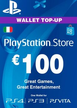 Buy Playstation Network (PSN) Card - 100 EUR (Italy) (PlayStation Network)
