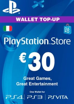 Buy Playstation Network (PSN) Card - 30 EUR (Italy) (PlayStation Network)