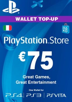 Buy Playstation Network (PSN) Card - 75 EUR (Italy) (PlayStation Network)