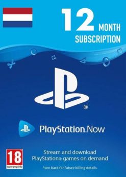 Buy Playstation Now -12 Month Subscription (Netherlands) (PlayStation Network)