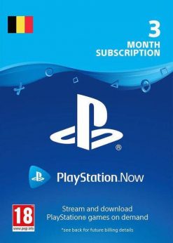 Buy Playstation Now - 3 Month Subscription (Belgium) (PlayStation Network)