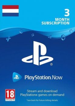 Buy Playstation Now 3 Month Subscription (Netherlands) (PlayStation Network)