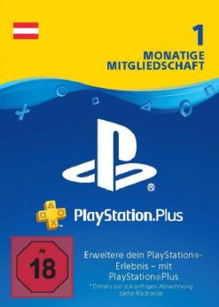 Buy Playstation Plus - 1 Month Subscription (Austria) (PlayStation Network)