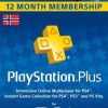 Buy Playstation Plus - 12 Month Subscription (Norway) (PlayStation Network)