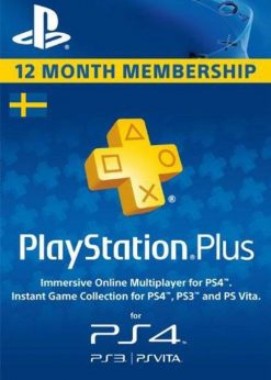 Buy Playstation Plus - 12 Month Subscription (Sweden) (PlayStation Network)