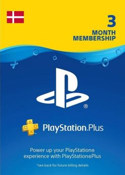 Купить Playstation Plus - подписка на 3 месяца (Дания) (PlayStation Network)