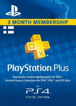 Buy Playstation Plus - 3 Month Subscription (Finland) (PlayStation Network)