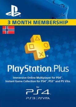 Buy Playstation Plus - 3 Month Subscription (Norway) (PlayStation Network)