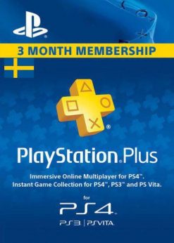 Buy Playstation Plus - 3 Month Subscription (Sweden) (PlayStation Network)