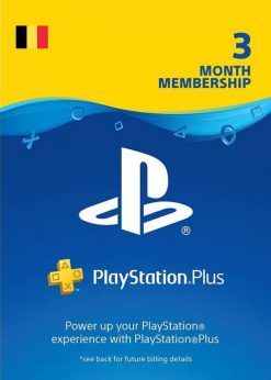 Buy Playstation Plus (PS+) -  3 Month Subscription (Belgium) (PlayStation Network)