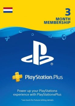 Buy Playstation Plus (PS+) -  3 Month Subscription (Netherlands) (PlayStation Network)
