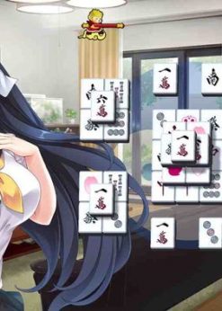 Alternative view of Pretty Girls Mahjong Solitaire [BLUE] PC (Steam)