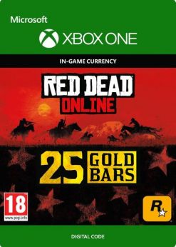 Купить Red Dead Online: 25 золотых баров Xbox One (Xbox Live)