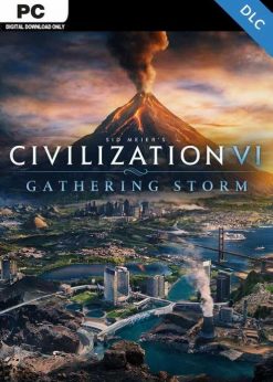Buy Sid Meiers Civilization VI 6 PC Gathering Storm DLC (EU) (Steam)