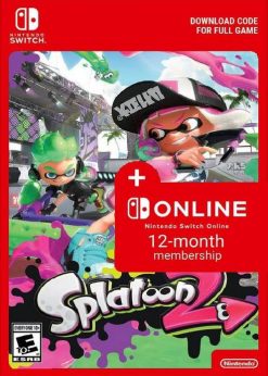 Buy Splatoon 2 + 12 Month Membership Switch (EU) (Nintendo)