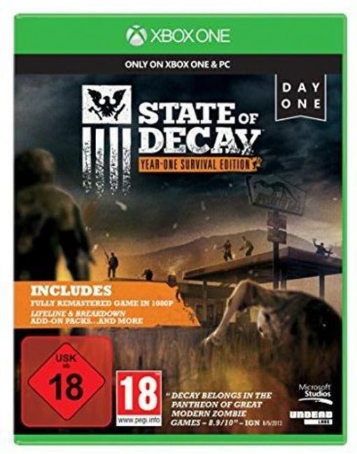 Buy State of Decay: Year-One Survival Edition Xbox One - Digital Code (Xbox Live)