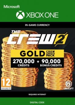Buy The Crew 2 Gold Crew Credits Pack Xbox One (Xbox Live)