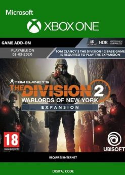 Купить The Division 2 - Warlords of New York Xbox One (Xbox Live)