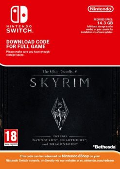 Buy The Elder Scrolls V: Skyrim Nintendo Switch (Nintendo)