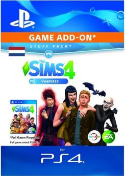 Купить The Sims 4 - Vampires Expansion Pack PS4 (Нидерланды) (PlayStation Network)