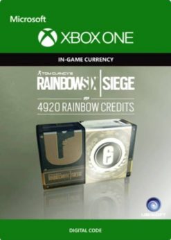 Buy Tom Clancy's Rainbow Six Siege 4920 Credits Pack Xbox One (Xbox Live)