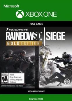Buy Tom Clancys Rainbow Six Siege Year 3 Gold Edition Xbox One (Xbox Live)